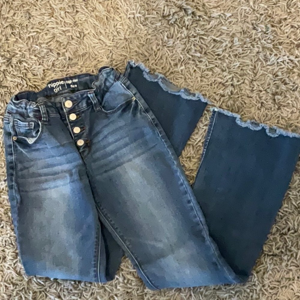 Hippie Girl High Rise Flare Jeans
